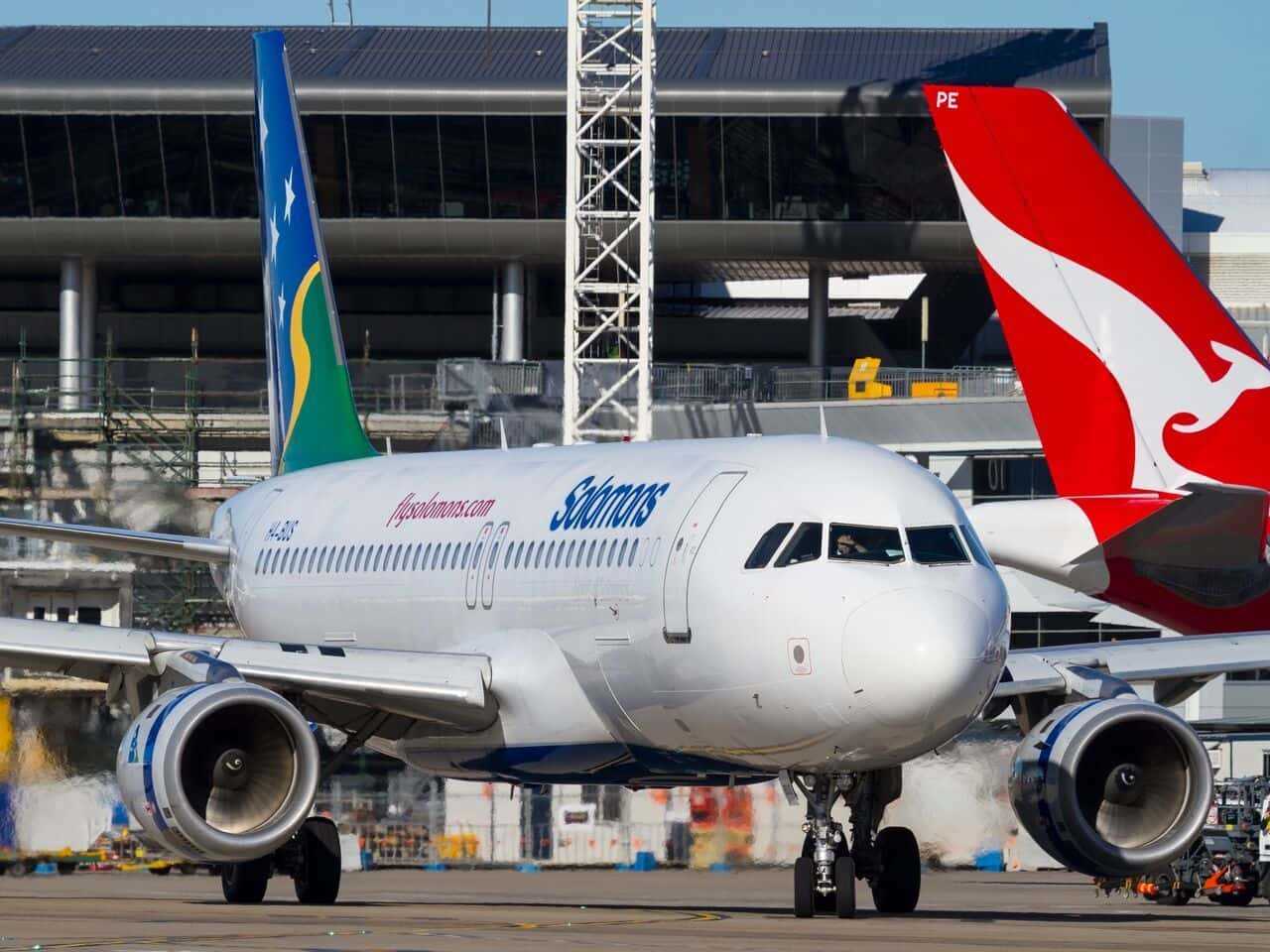 Solomon Airlines' Airbus A320