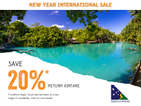 New Year International Sale