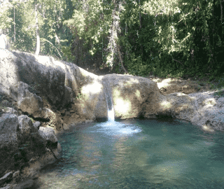 Kwaibala Waterfall in Auki