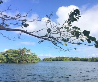 Lake Tegano at Rennell Island