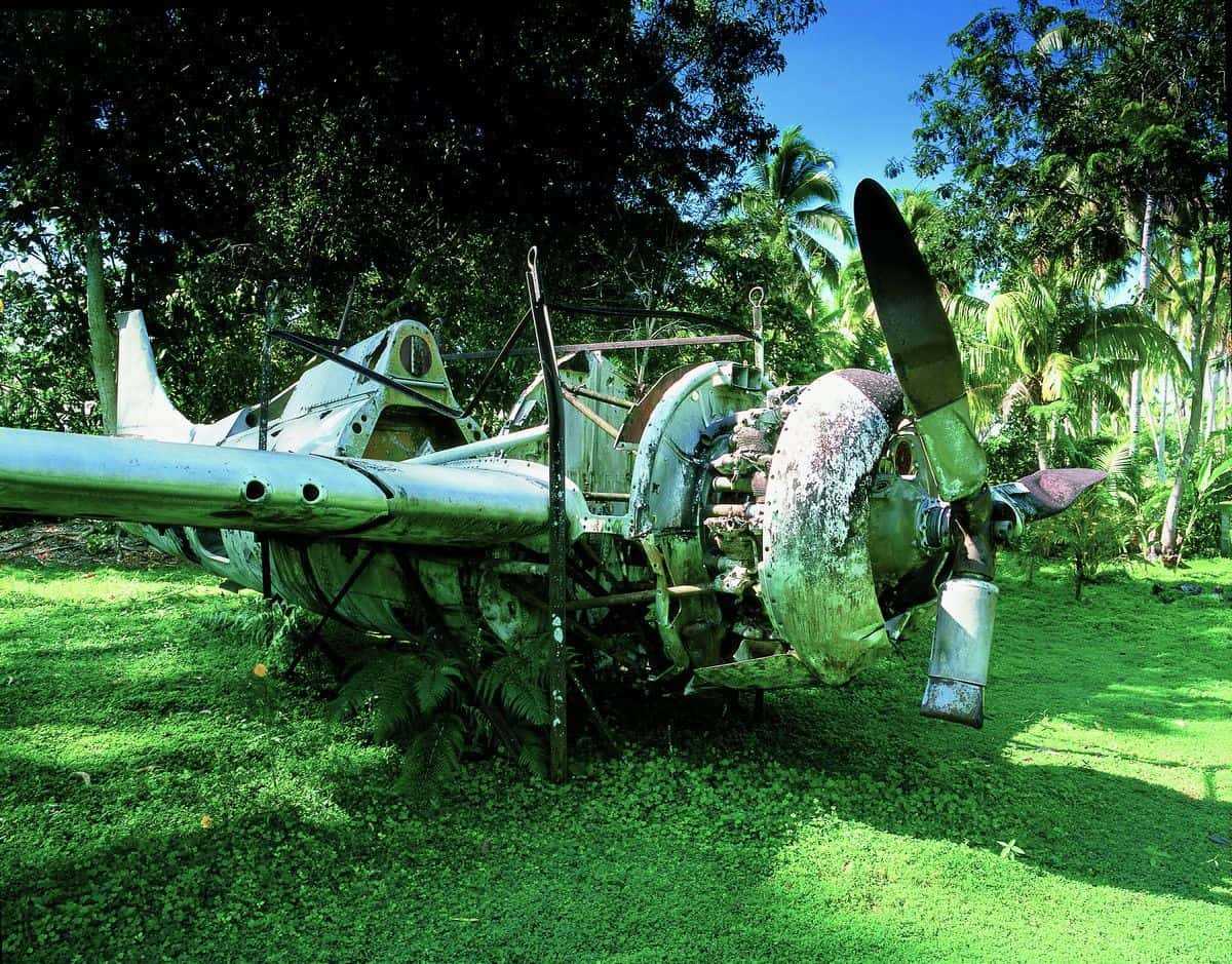 world war 2 airplanes wreck